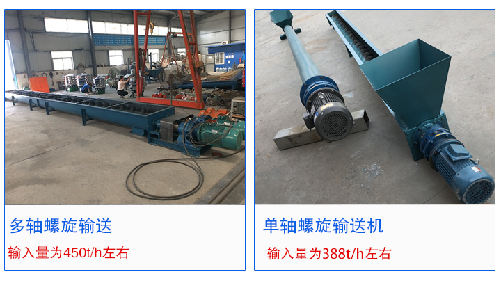螺旋輸送機(jī)最大輸送量
